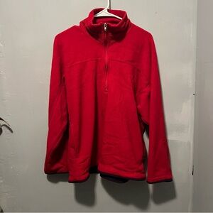 VTG Patagonia Red Quarter-Zip Fleece Pullover